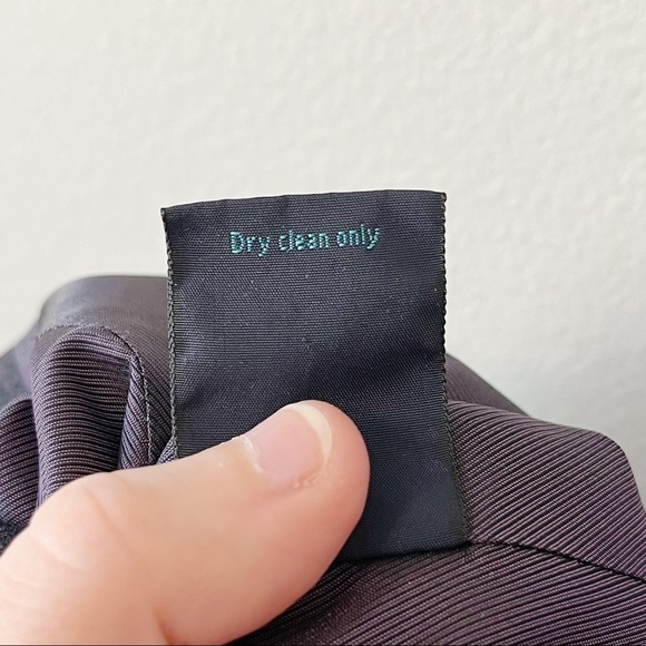 Falconnable Wool Pencil Suit Skirt Charcoal Gray Size 2 Lined Professional Work - Picture 9 of 9